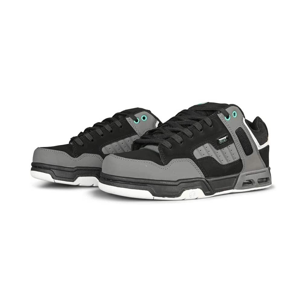 DVS Enduro Heir Skate Shoes - Black/Charcoal/Turquoise