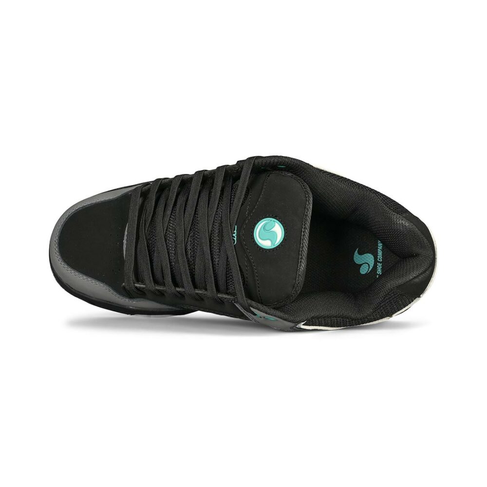 DVS Enduro Heir Skate Shoes - Black/Charcoal/Turquoise
