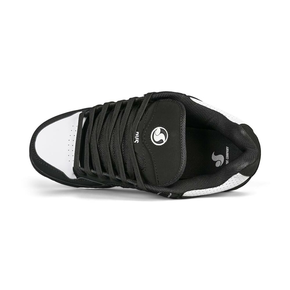 DVS Enduro Heir Skate Shoes - Black/White