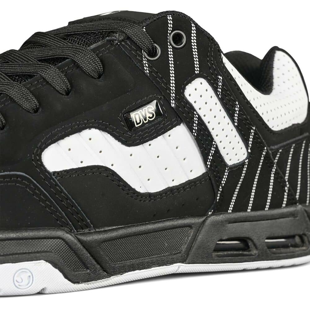 DVS Enduro Heir Skate Shoes - Black/White
