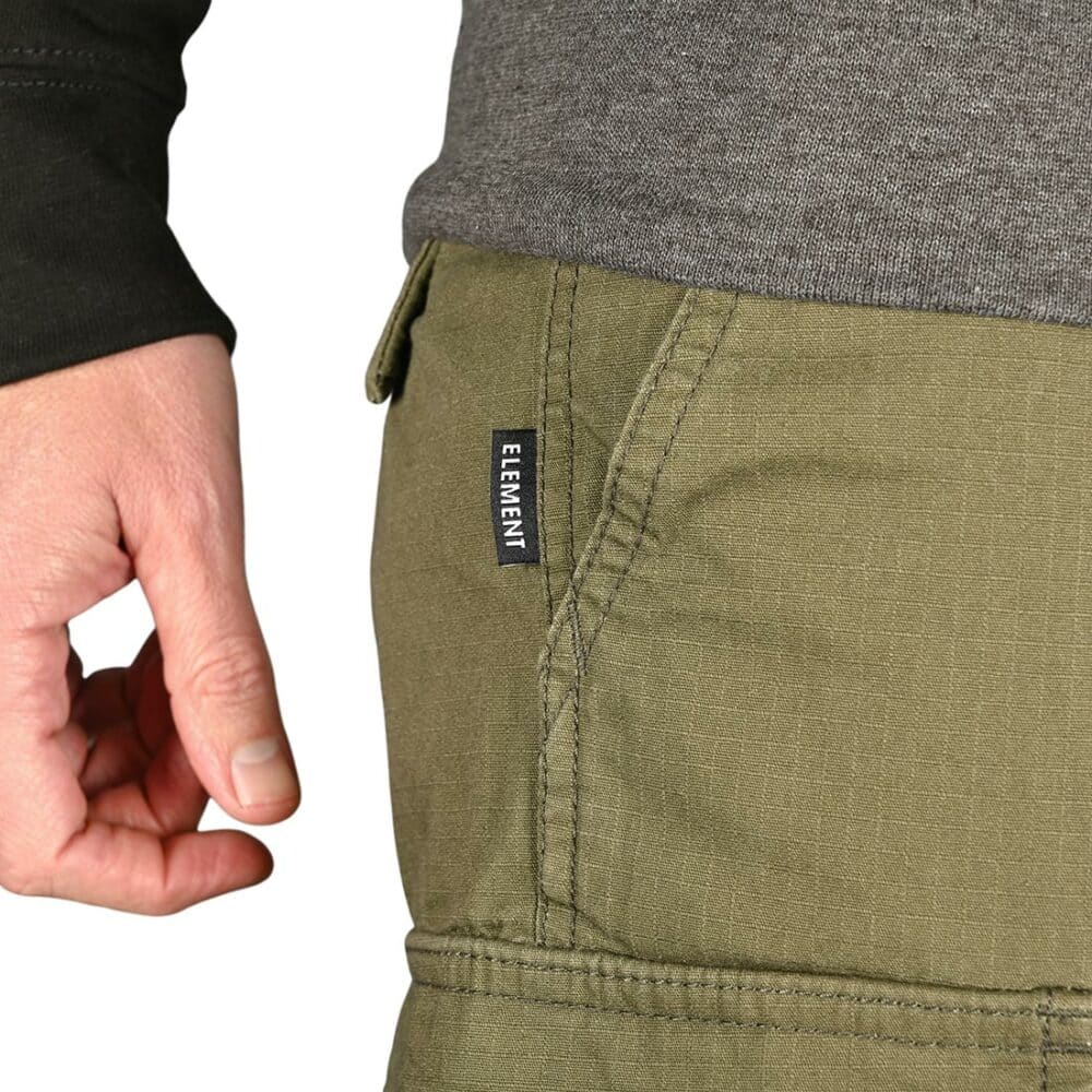 Element Legion Cargo Shorts - Off Black