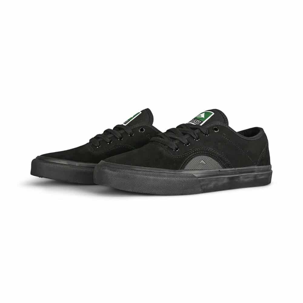 Emerica Provost G6 Skate Shoes - Black/Black/Black