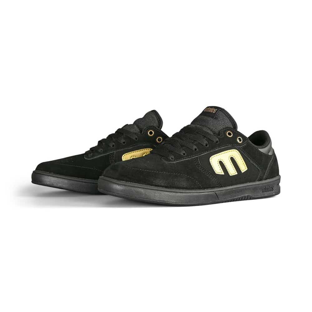 Etnies Berger Windrow Skate Shoes - Black/Gold