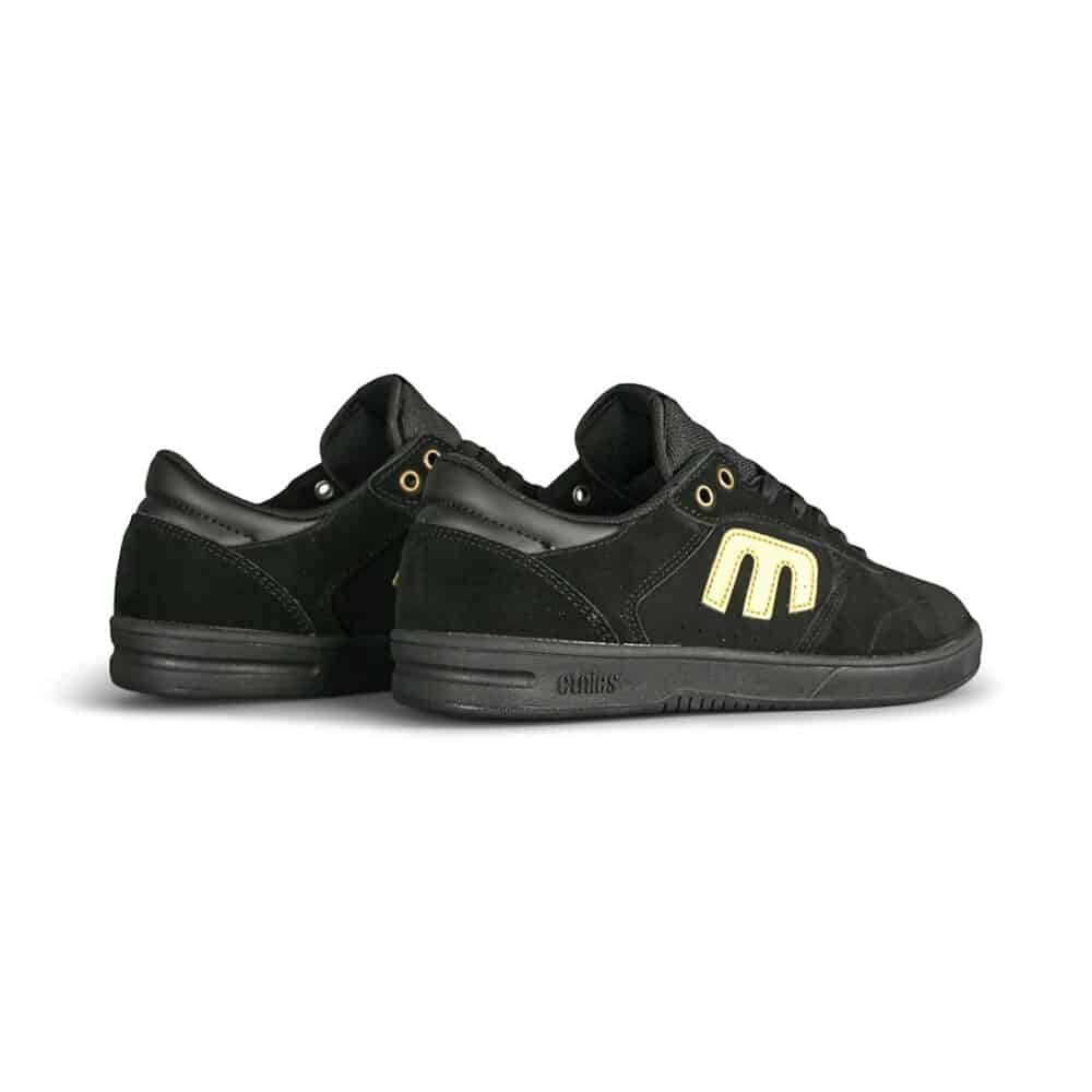 Etnies Berger Windrow Skate Shoes - Black/Gold