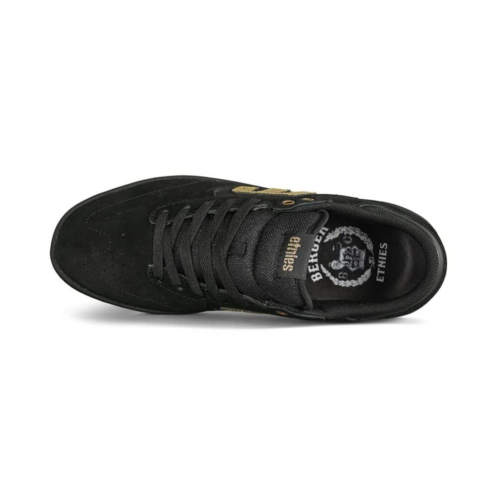 Etnies Berger Windrow Skate Shoes - Black/Gold
