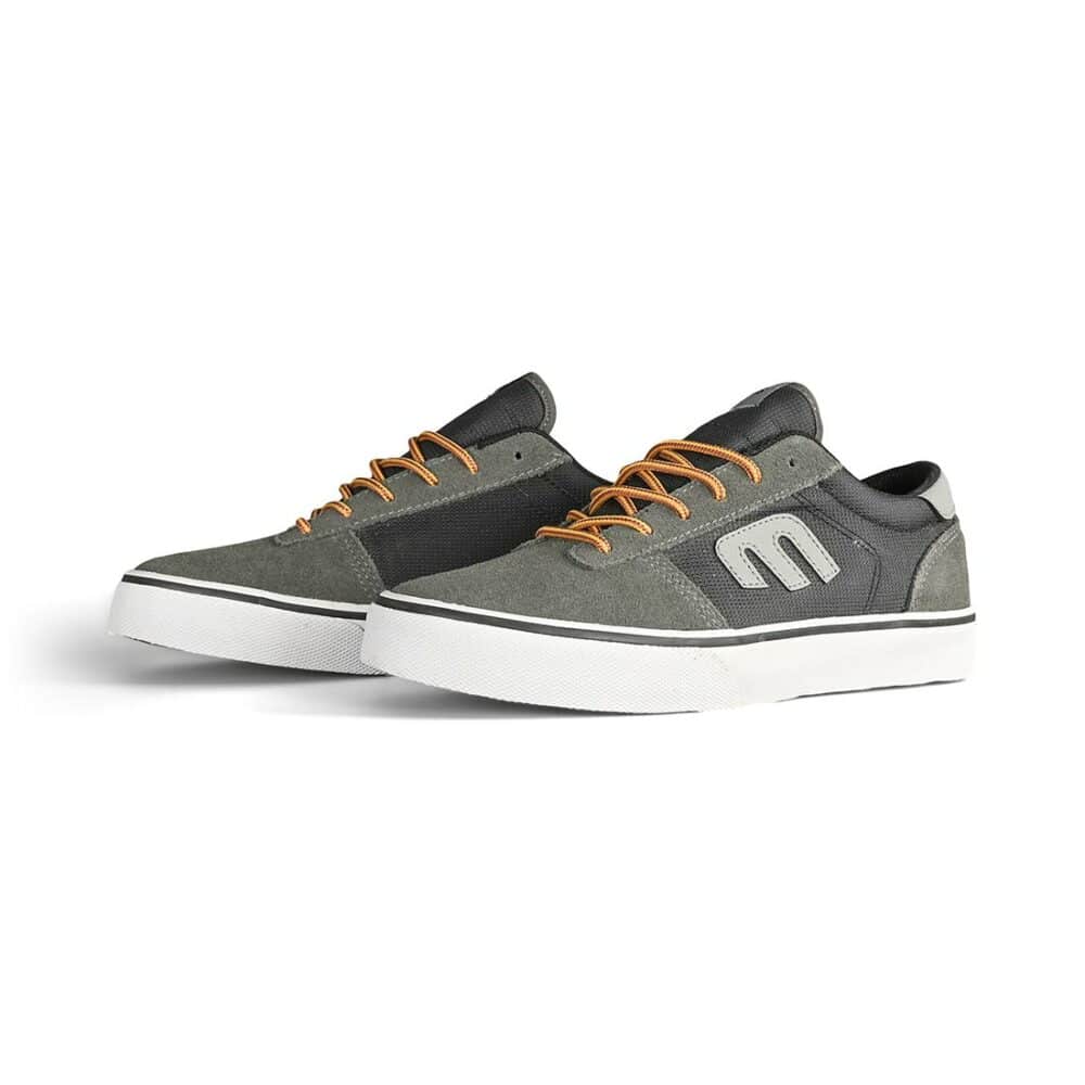 Etnies Calli-Vulc (Youth) Skate Shoes - Grey/Black