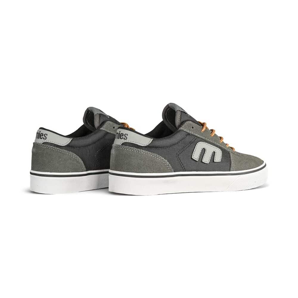 Etnies Calli-Vulc (Youth) Skate Shoes - Grey/Black