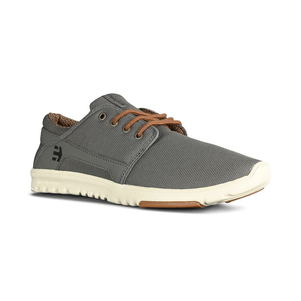 Etnies Scout Shoes - Grey/Black/White