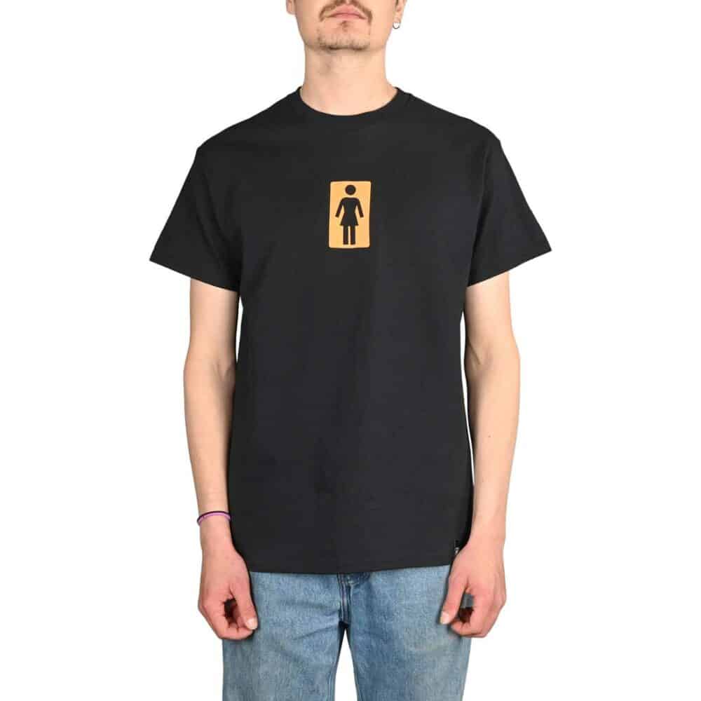 Girl Skateboards Knockout OG S/S T-Shirt - Black