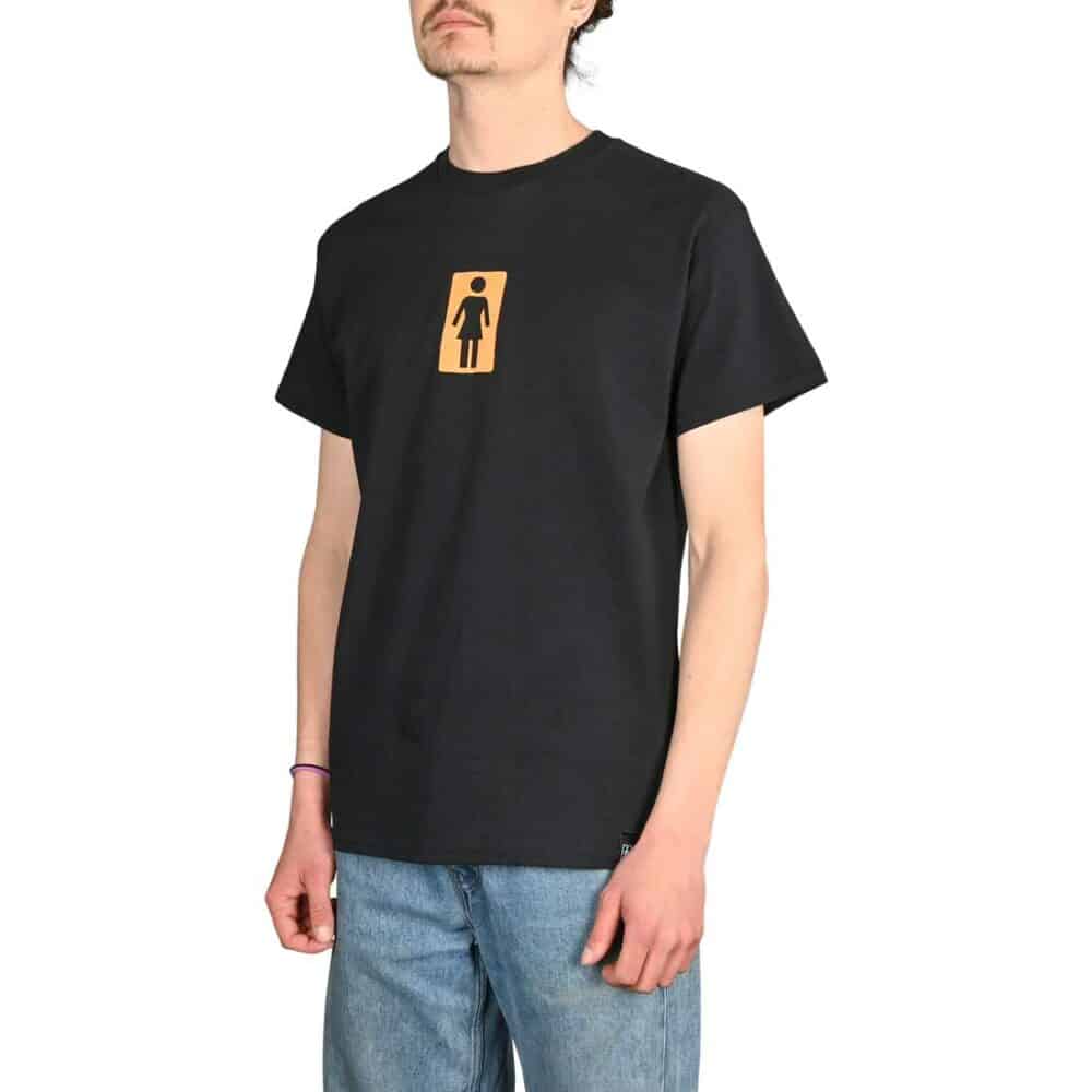 Girl Skateboards Knockout OG S/S T-Shirt - Black