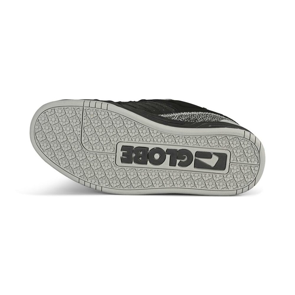 Globe Fusion Skate Shoes - Black/Grey Stipple
