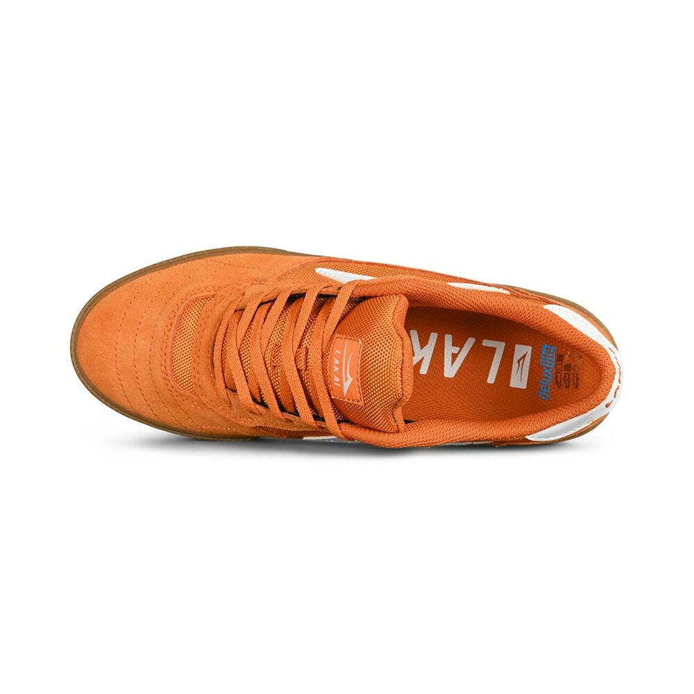 Lakai Cambridge Skate Shoes - Orange