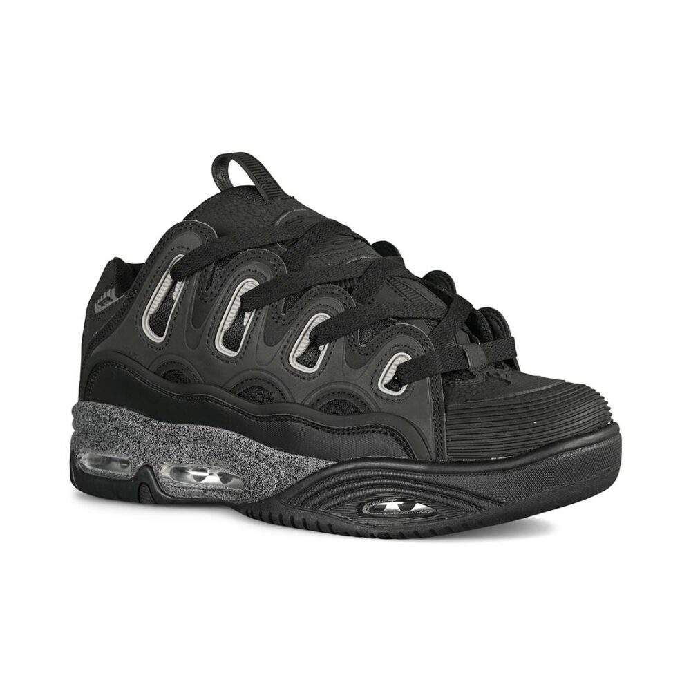 Osiris D3 2001 Skate Shoes - Black/Grey/Paint