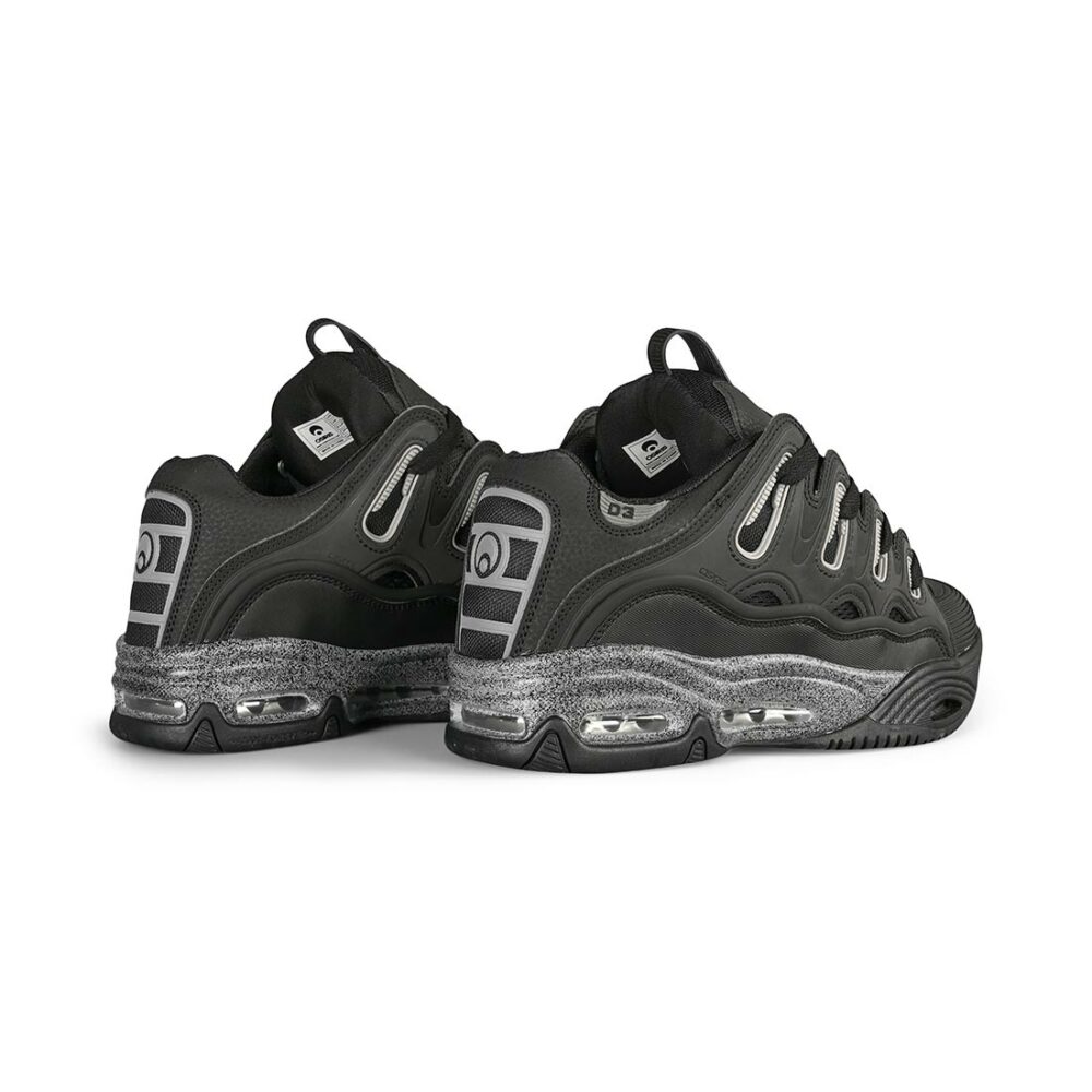 Osiris D3 2001 Skate Shoes - Black/Grey/Paint