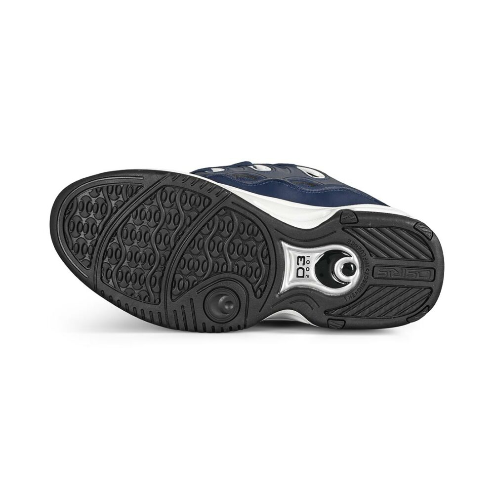 Osiris D3 2001 Skate Shoes - Navy/Red/Paisley