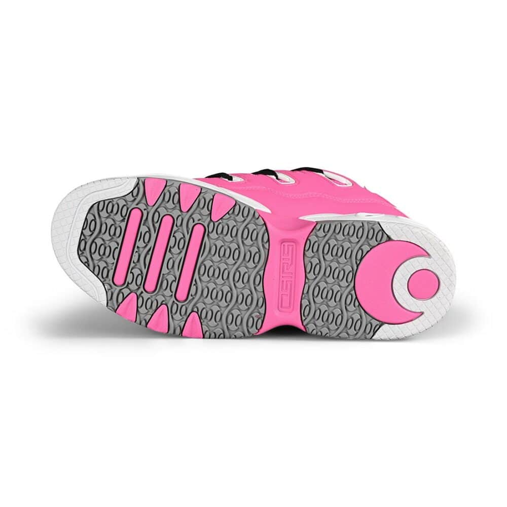 Osiris D3 OG Skate Shoes - Pink/Pink/Grey