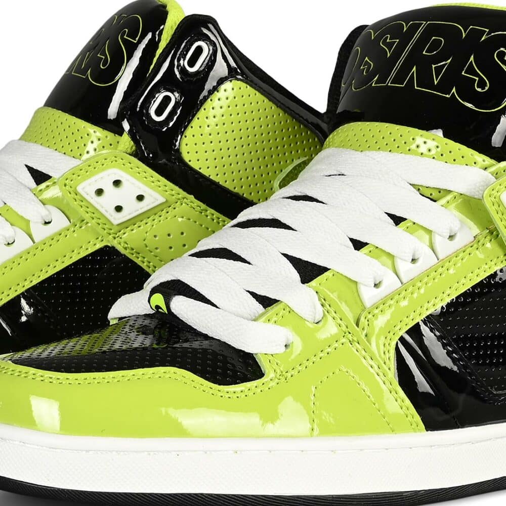 Osiris NYC 83 CLK High Top Shoes - Lime/White