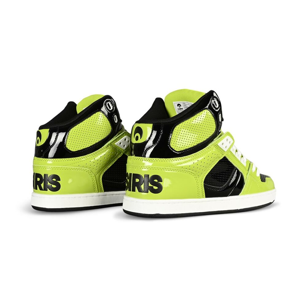 Osiris NYC 83 CLK High Top Shoes - Lime/White