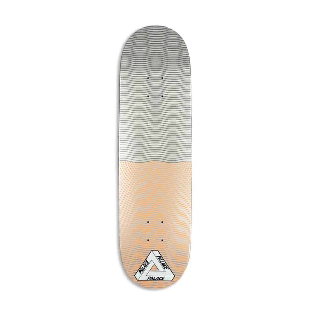 Palace Trippy 8.6" Skateboard Deck - Silver