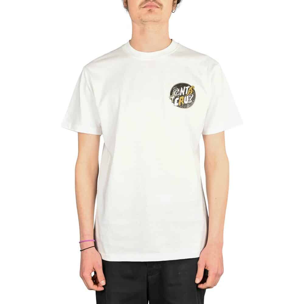 Santa Cruz DNA Dot S/S T-Shirt - White