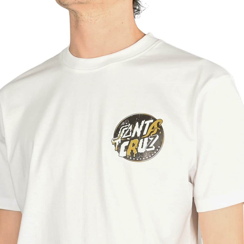 Santa Cruz DNA Dot S/S T-Shirt - White