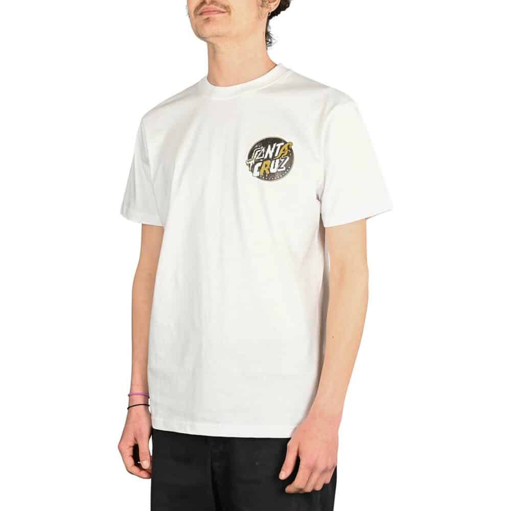 Santa Cruz DNA Dot S/S T-Shirt - White