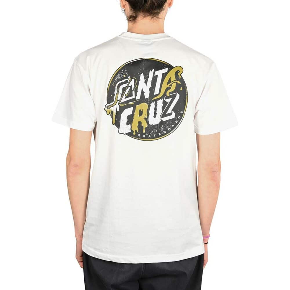 Santa Cruz DNA Dot S/S T-Shirt - White