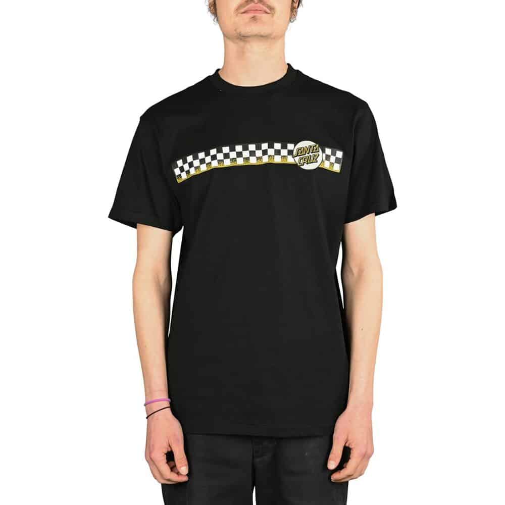 Santa Cruz Infinite Ringed Dot S/S T-Shirt - Black