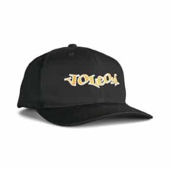 Volcom Demo Snapback Cap - Rinsed Black