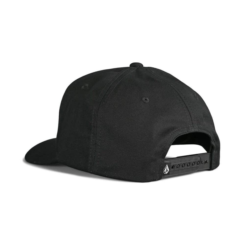 Volcom Demo Snapback Cap - Rinsed Black