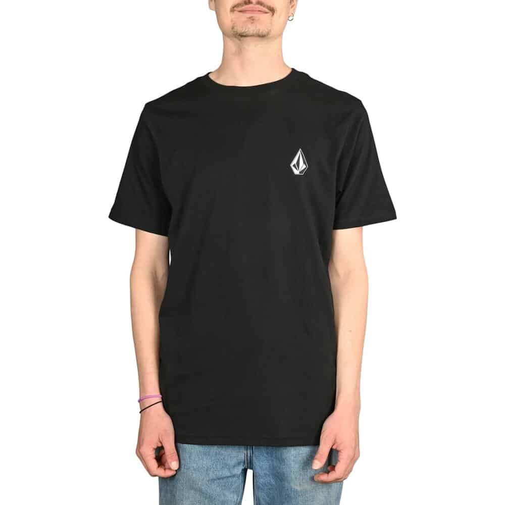Volcom Iconic Stone S/S T-Shirt - Black