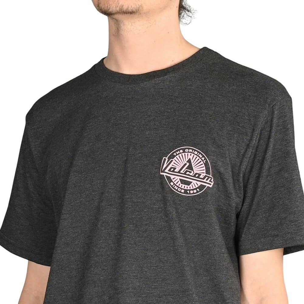 Volcom Initial S/S T-Shirt - Heather Black