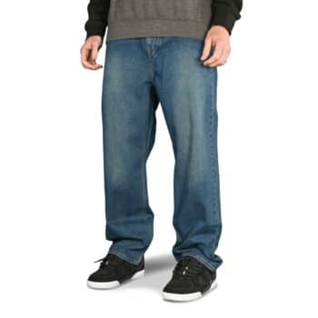 Volcom Nailer Relaxed Tapered Jeans - Matured Blue