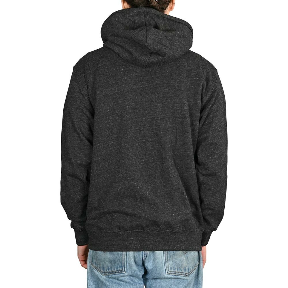 Volcom Single Stone Zip Hoodie - Heather Black