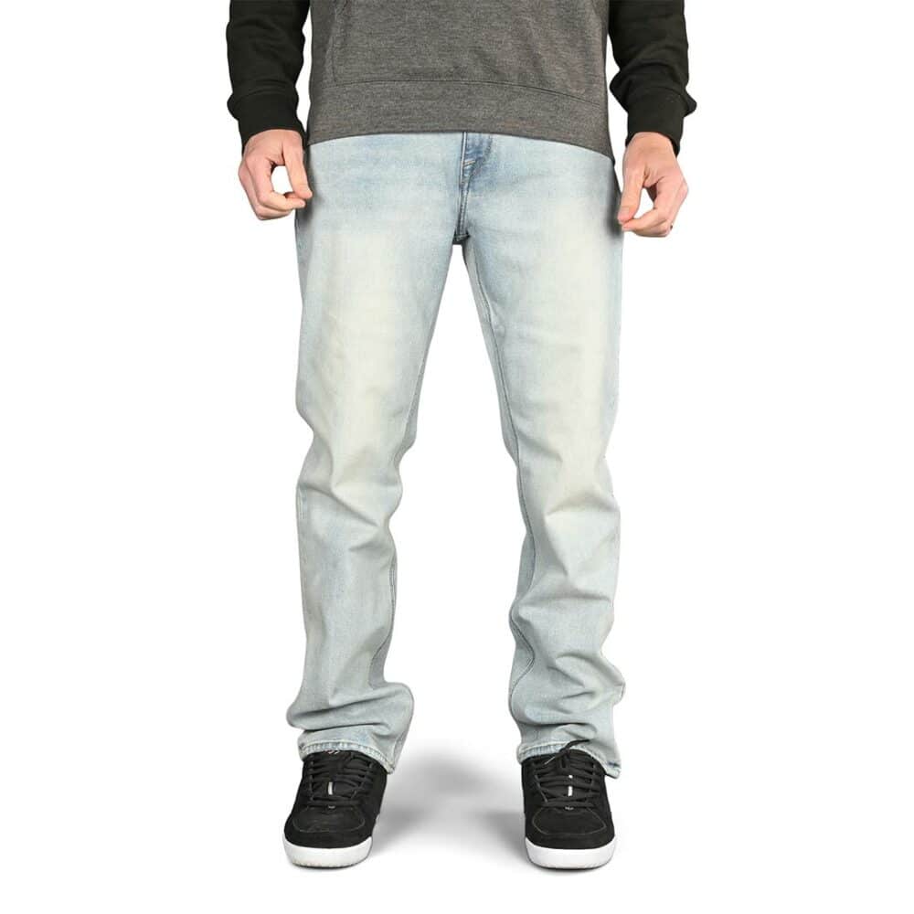 Volcom Solver Straight Fit Jeans - Worker Indigo Vintage