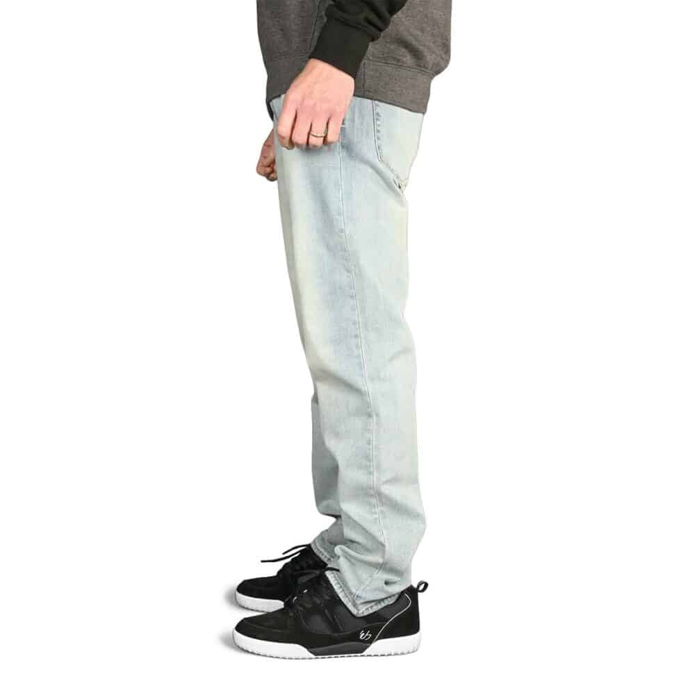 Volcom Solver Straight Fit Jeans - Worker Indigo Vintage