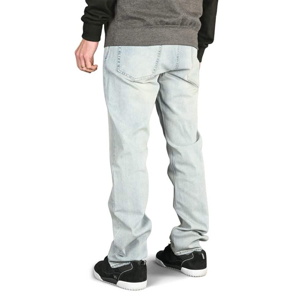 Volcom Solver Straight Fit Jeans - Worker Indigo Vintage