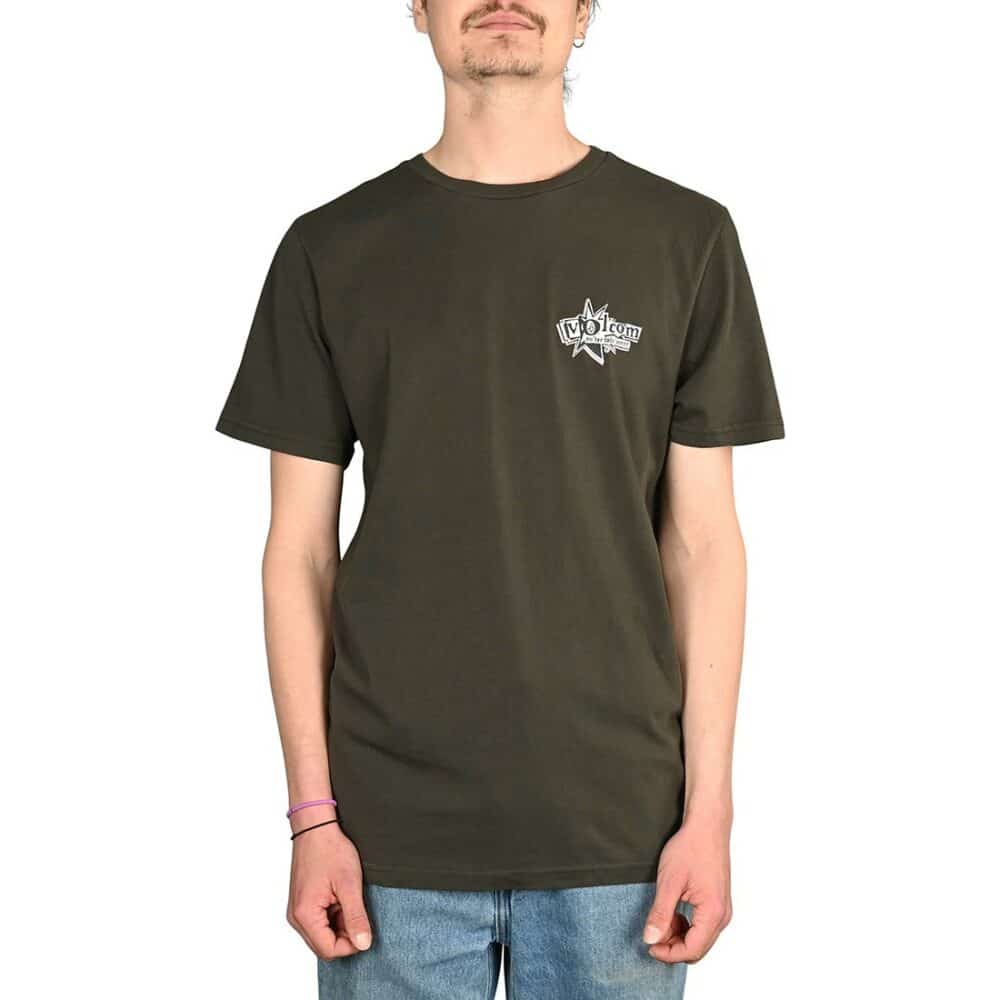 Volcom V Entertainment S/S T-Shirt - Rinsed Black