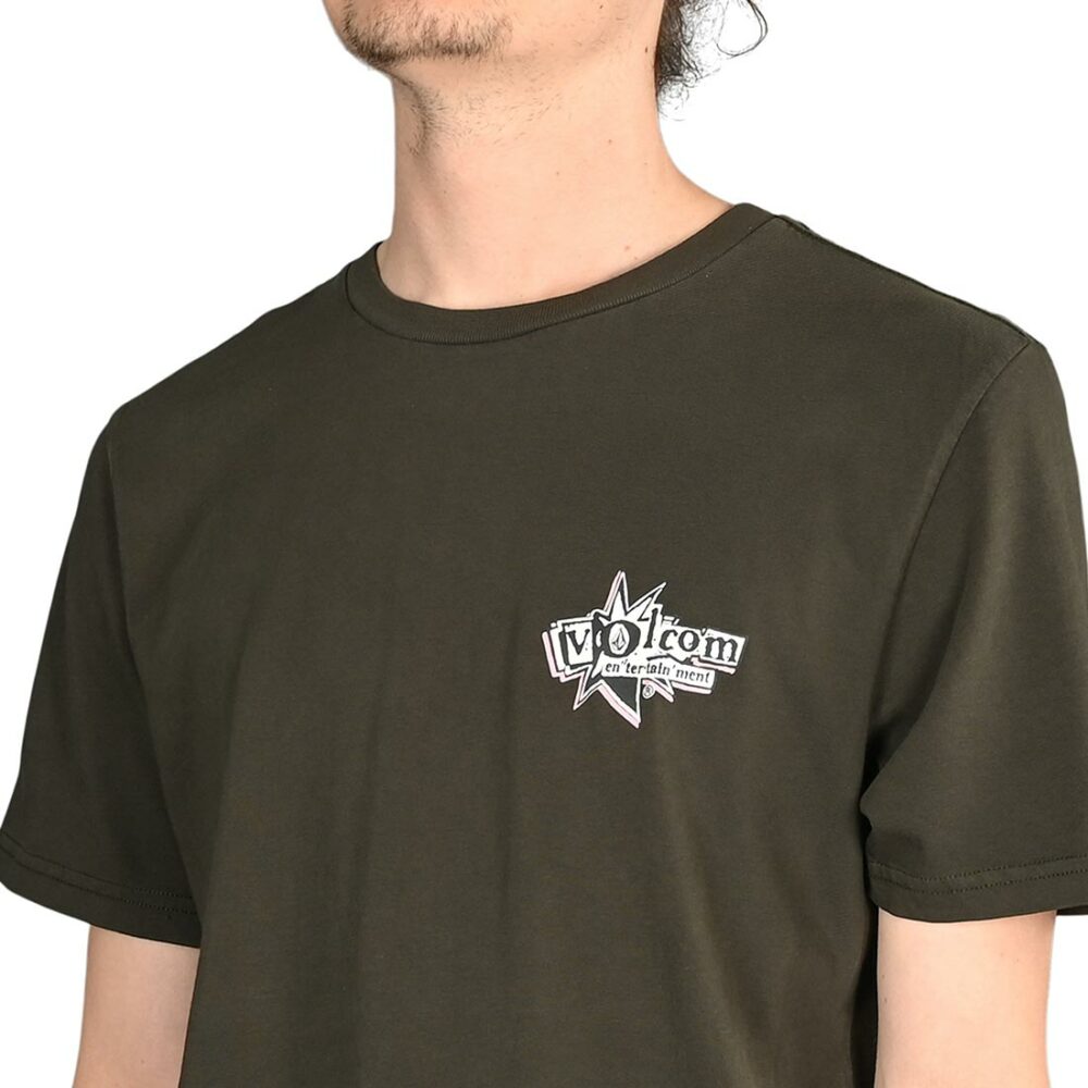 Volcom V Entertainment S/S T-Shirt - Rinsed Black