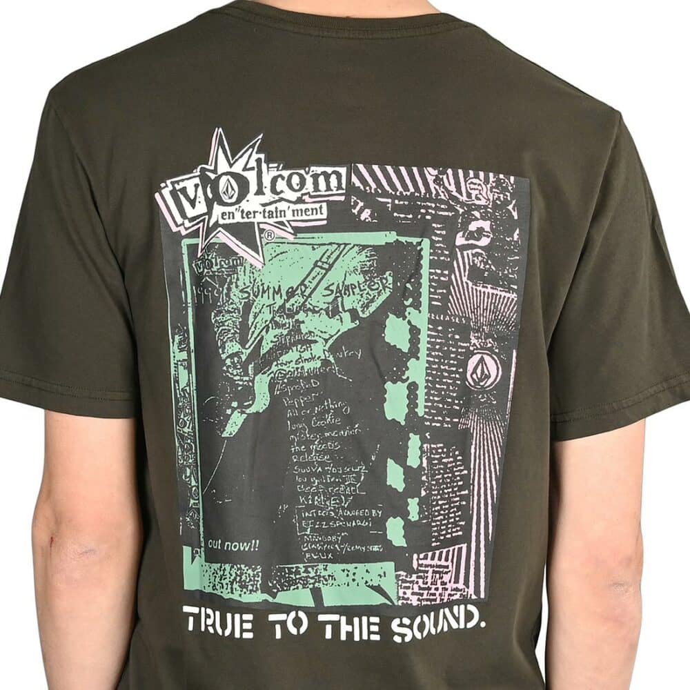 Volcom V Entertainment S/S T-Shirt - Rinsed Black