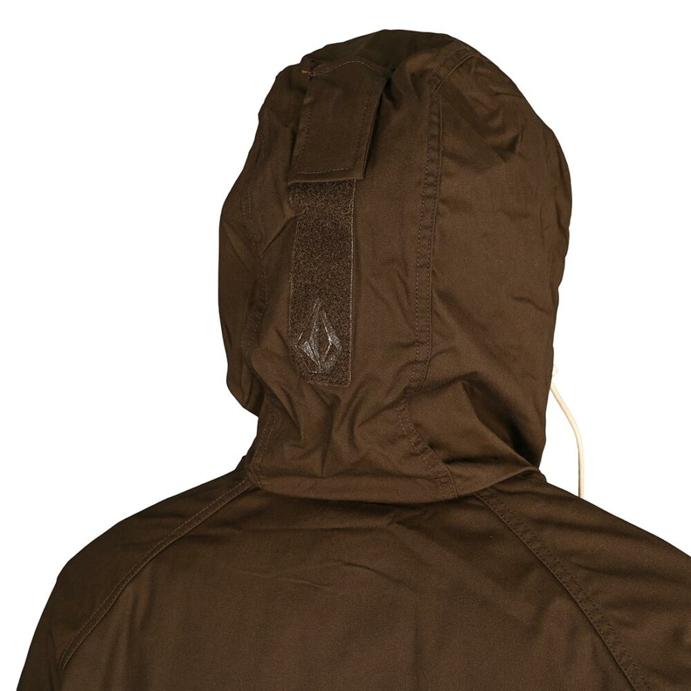 Volcom Wardho Hooded Jacket - Burro Brown