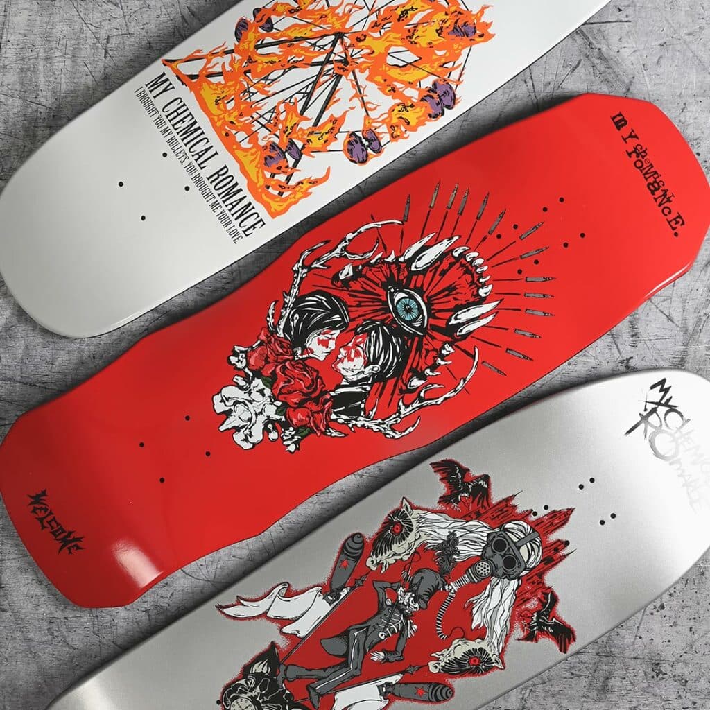 Welcome Skateboards x My Chemical Romance