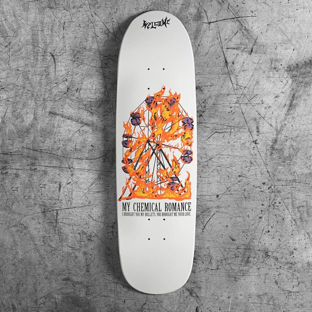 Welcome Skateboards x My Chemical Romance