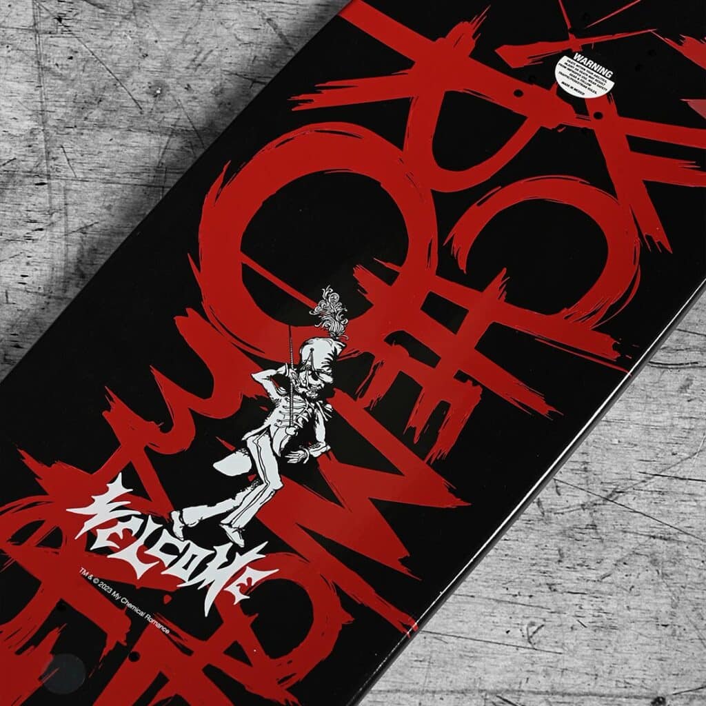 Welcome Skateboards x My Chemical Romance