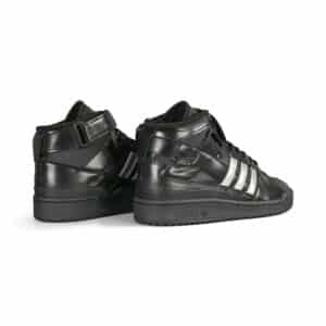 Adidas Heitor Forum 84 Mid ADV Skate Shoes - Black/Silver/Black Adidas Heitor Forum 84 Mid ADV Skate Shoes - Black/Silver/Black