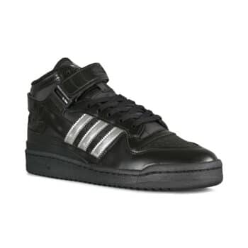 Adidas Heitor Da Silva Forum 84 Mid ADV Skate Shoes - Core Black/Silver/Core Black