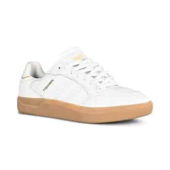 Adidas Tyshawn Low Skate Shoes - White/White/Gum