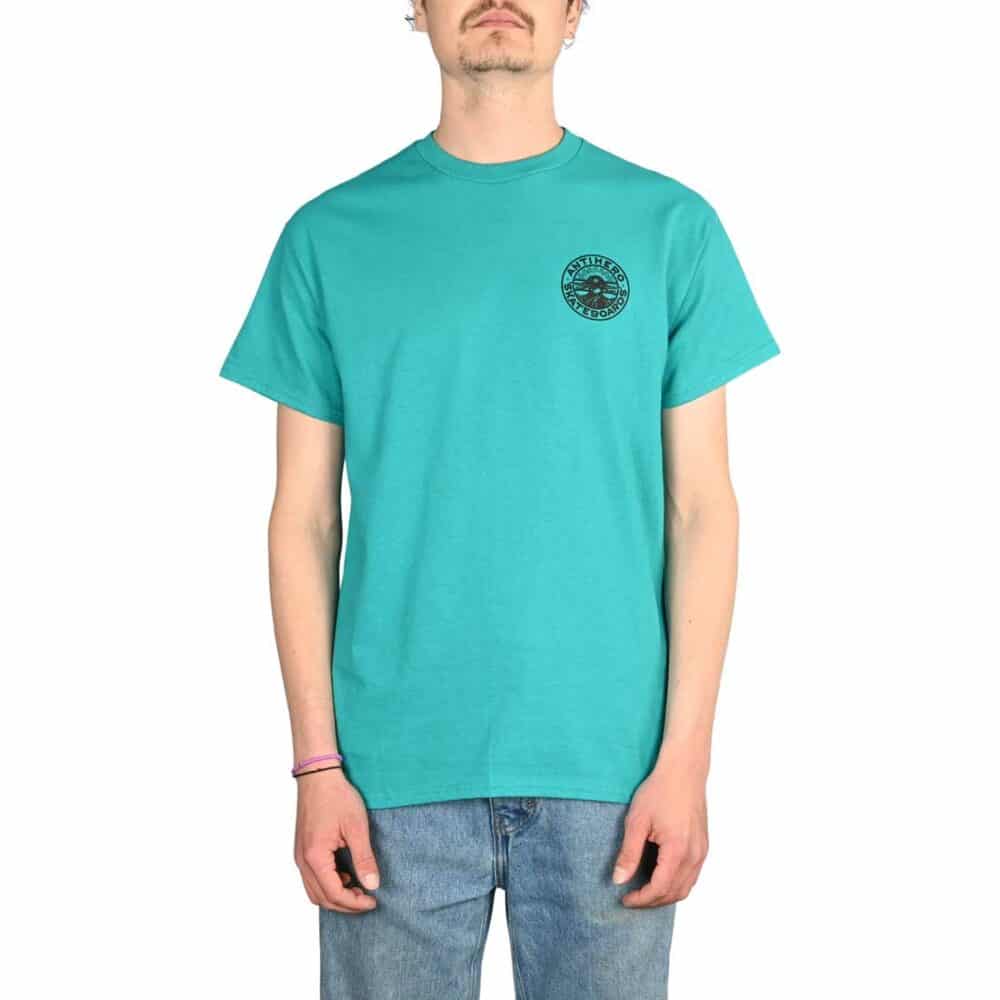 Anti Hero Stay Ready S/S T-Shirt - Jade Dome/Black