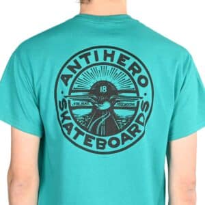 Anti Hero Stay Ready S/S T-Shirt - Jade Dome/Black