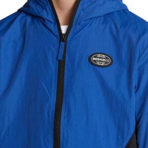 DC Define Block (Youth) Windbreaker Jacket - Nautical Blue